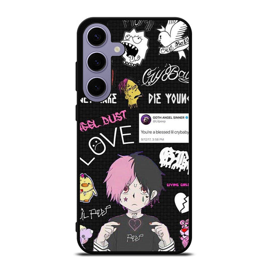 LIL PEEP RAPPER CARTOON Samsung Galaxy S24 Plus Case Cover