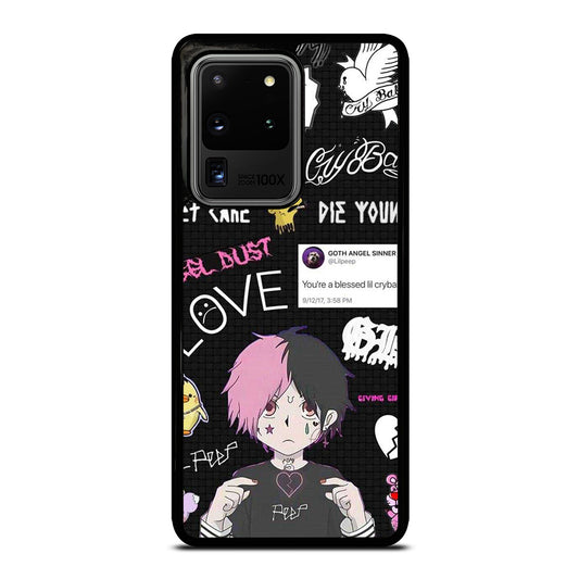 LIL PEEP RAPPER CARTOON Samsung Galaxy S20 Ultra Case Cover