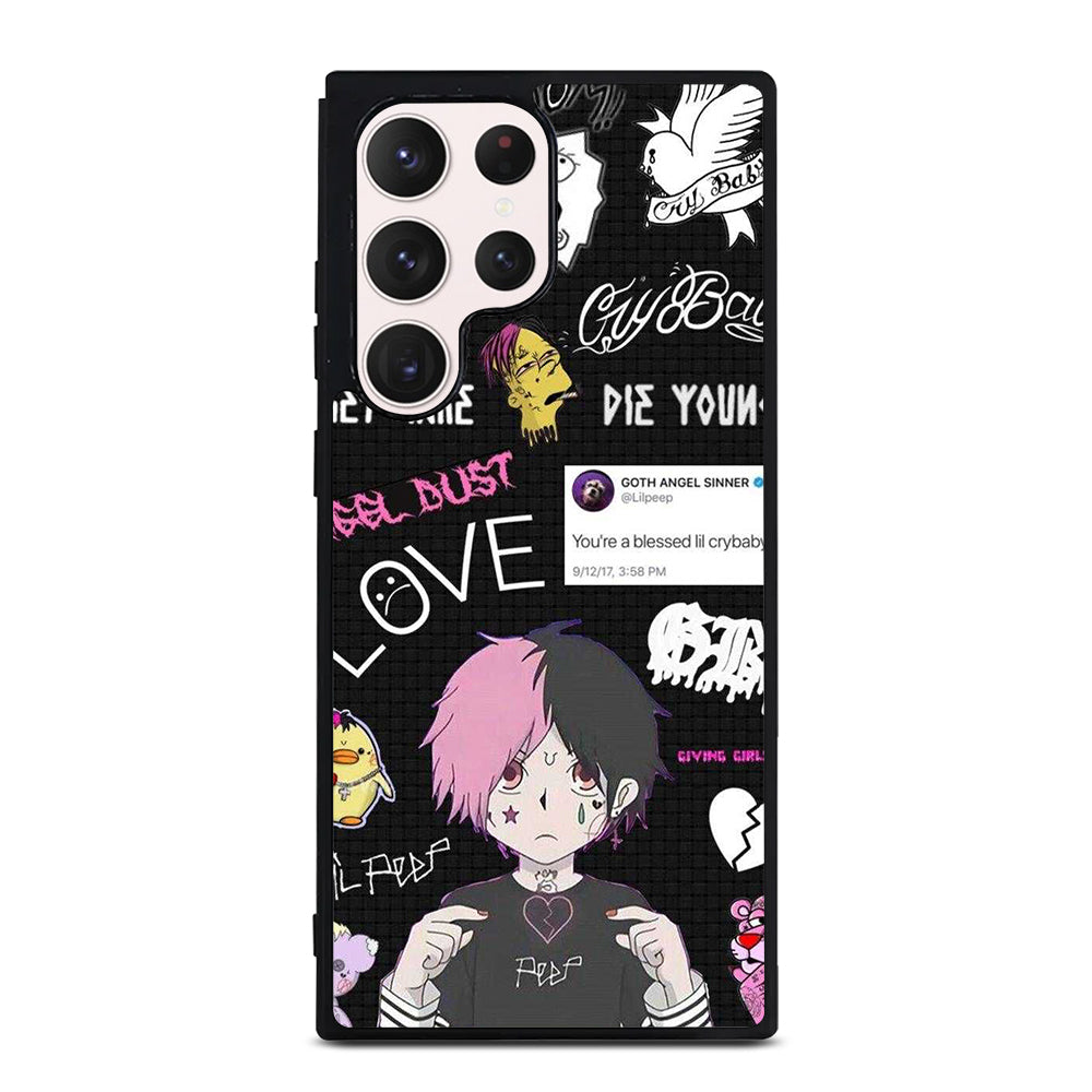 LIL PEEP RAPPER CARTOON Samsung Galaxy S23 Ultra Case Cover