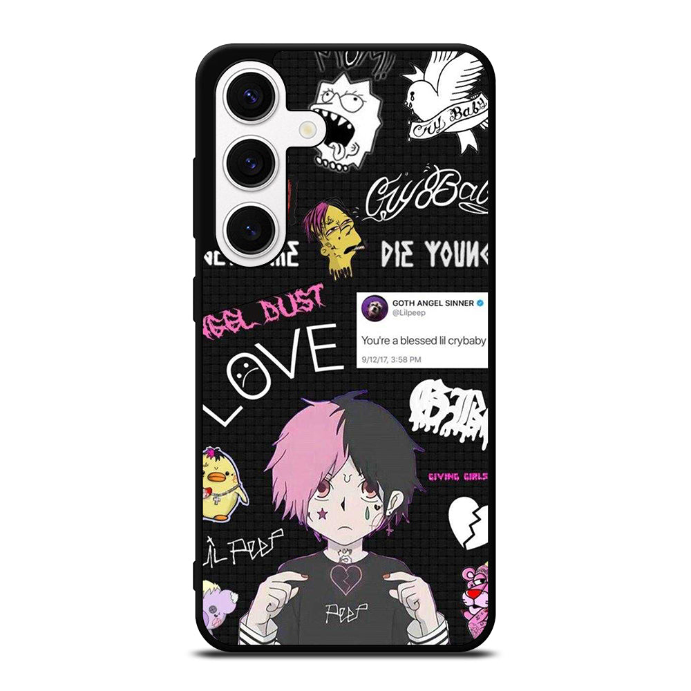 LIL PEEP RAPPER CARTOON Samsung Galaxy S24 Case Cover
