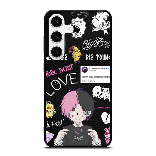 LIL PEEP RAPPER CARTOON Samsung Galaxy S24 Case Cover