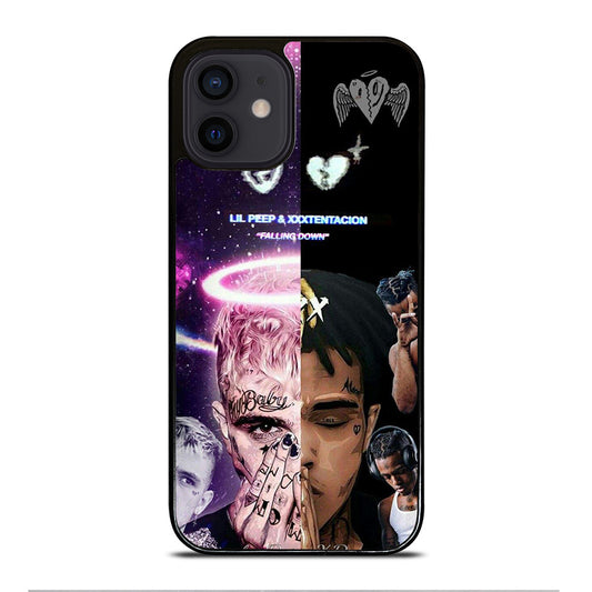 LIL PEEP X JUICE WRLD XXTENTACION RAPPER iPhone 12 Mini Case Cover