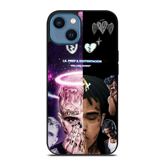LIL PEEP X JUICE WRLD XXTENTACION RAPPER iPhone 14 Case Cover