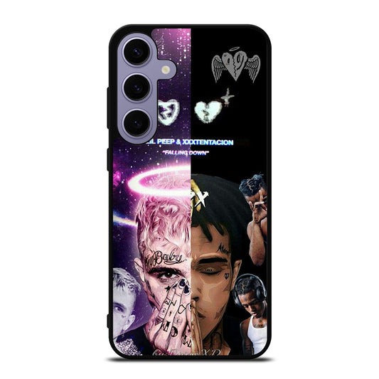 LIL PEEP X JUICE WRLD XXTENTACION RAPPER Samsung Galaxy S24 Plus Case Cover