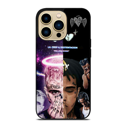 LIL PEEP X JUICE WRLD XXTENTACION RAPPER iPhone 14 Pro Max Case Cover