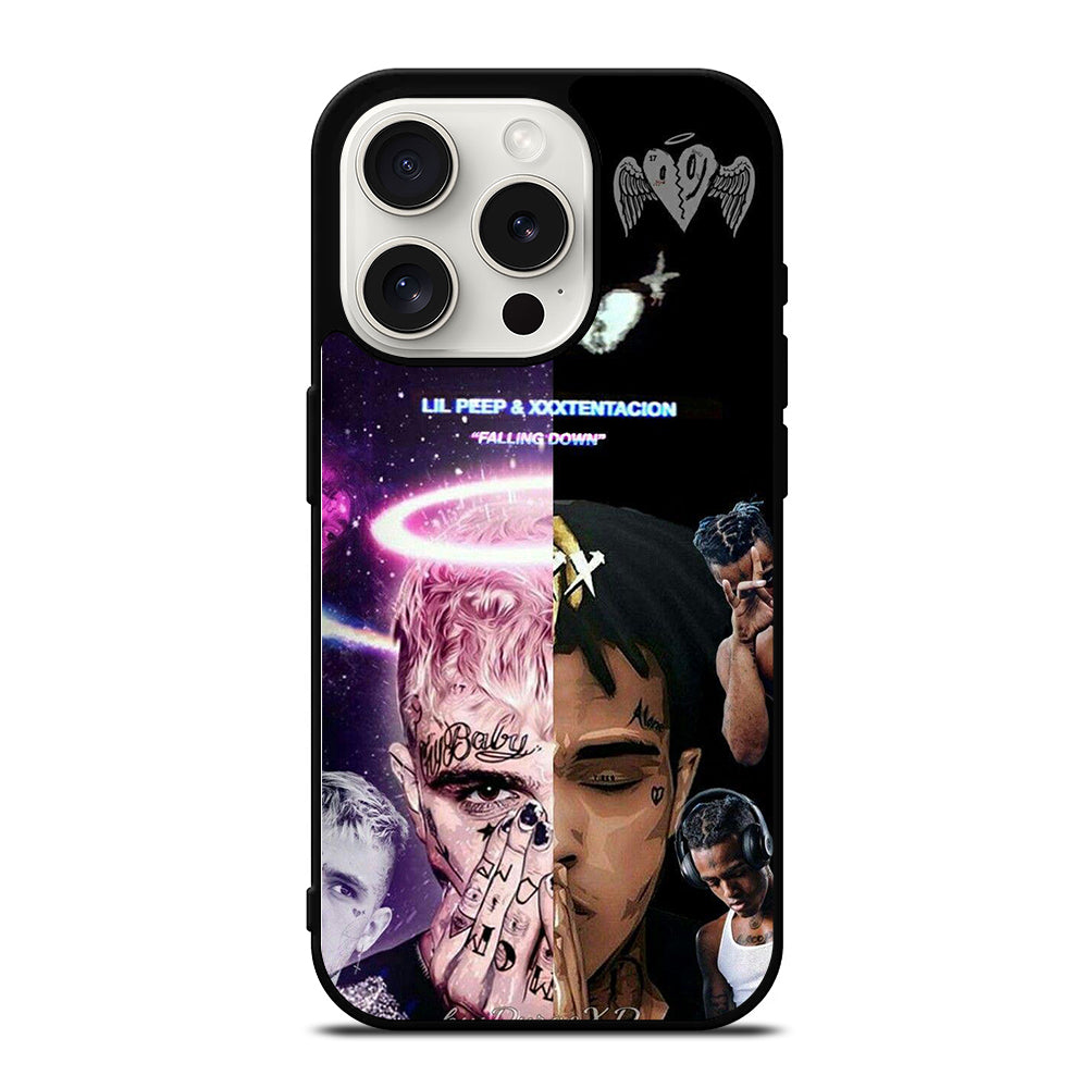 LIL PEEP X JUICE WRLD XXTENTACION RAPPER iPhone 15 Pro Case Cover