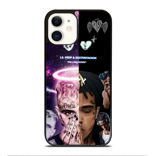 LIL PEEP X JUICE WRLD XXTENTACION RAPPER iPhone 12 Case Cover