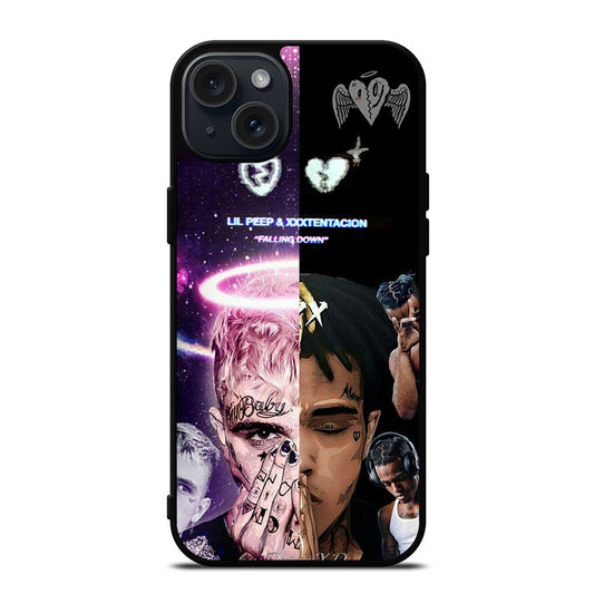 LIL PEEP X JUICE WRLD XXTENTACION RAPPER iPhone 15 Plus Case Cover