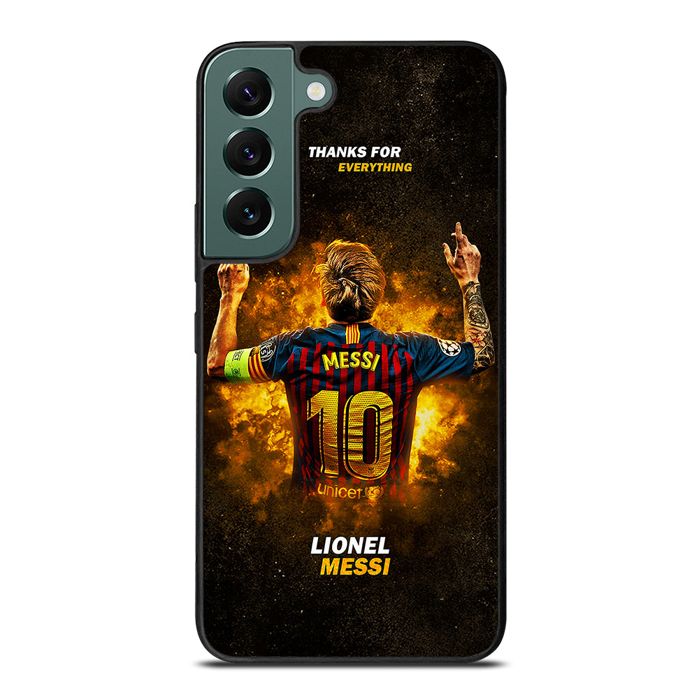 LIONEL MESSI 10 FCB 1 Samsung Galaxy S22 Case Cover