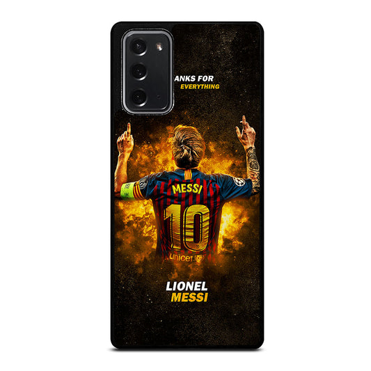LIONEL MESSI 10 FCB 1 Samsung Galaxy Note 20 Case Cover