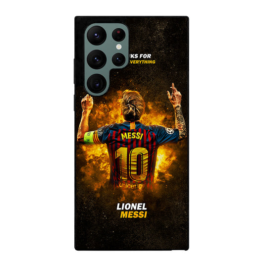 LIONEL MESSI 10 FCB 1 Samsung Galaxy S22 Ultra Case Cover