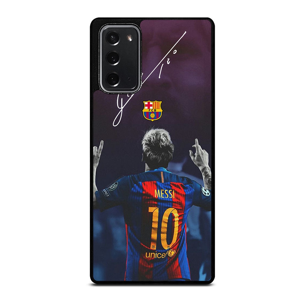 LIONEL MESSI 10 FCB 4 Samsung Galaxy Note 20 Case Cover