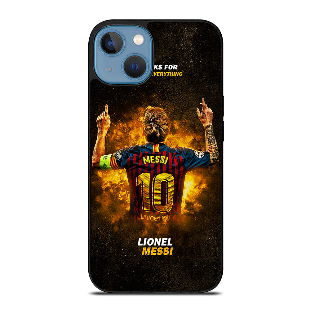 LIONEL MESSI 10 FCB 1 iPhone 13 Case Cover