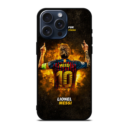 LIONEL MESSI 10 FCB 1 iPhone 15 Pro Max Case Cover
