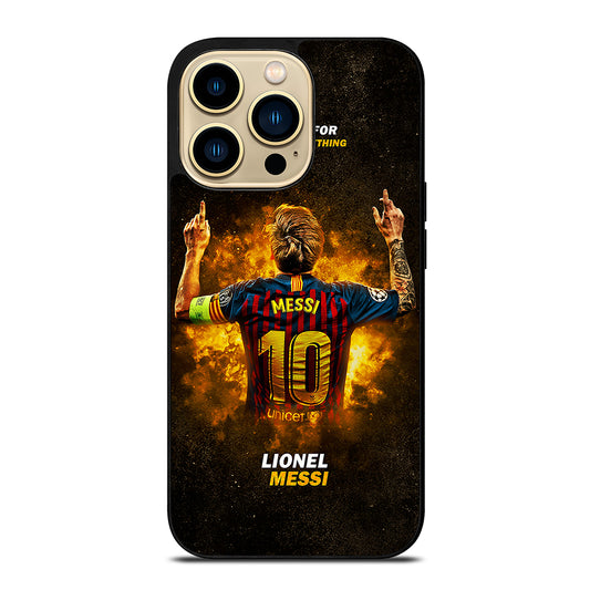 LIONEL MESSI 10 FCB 1 iPhone 14 Pro Max Case Cover