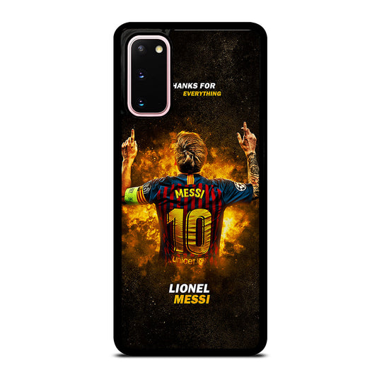 LIONEL MESSI 10 FCB 1 Samsung Galaxy S20 Case Cover
