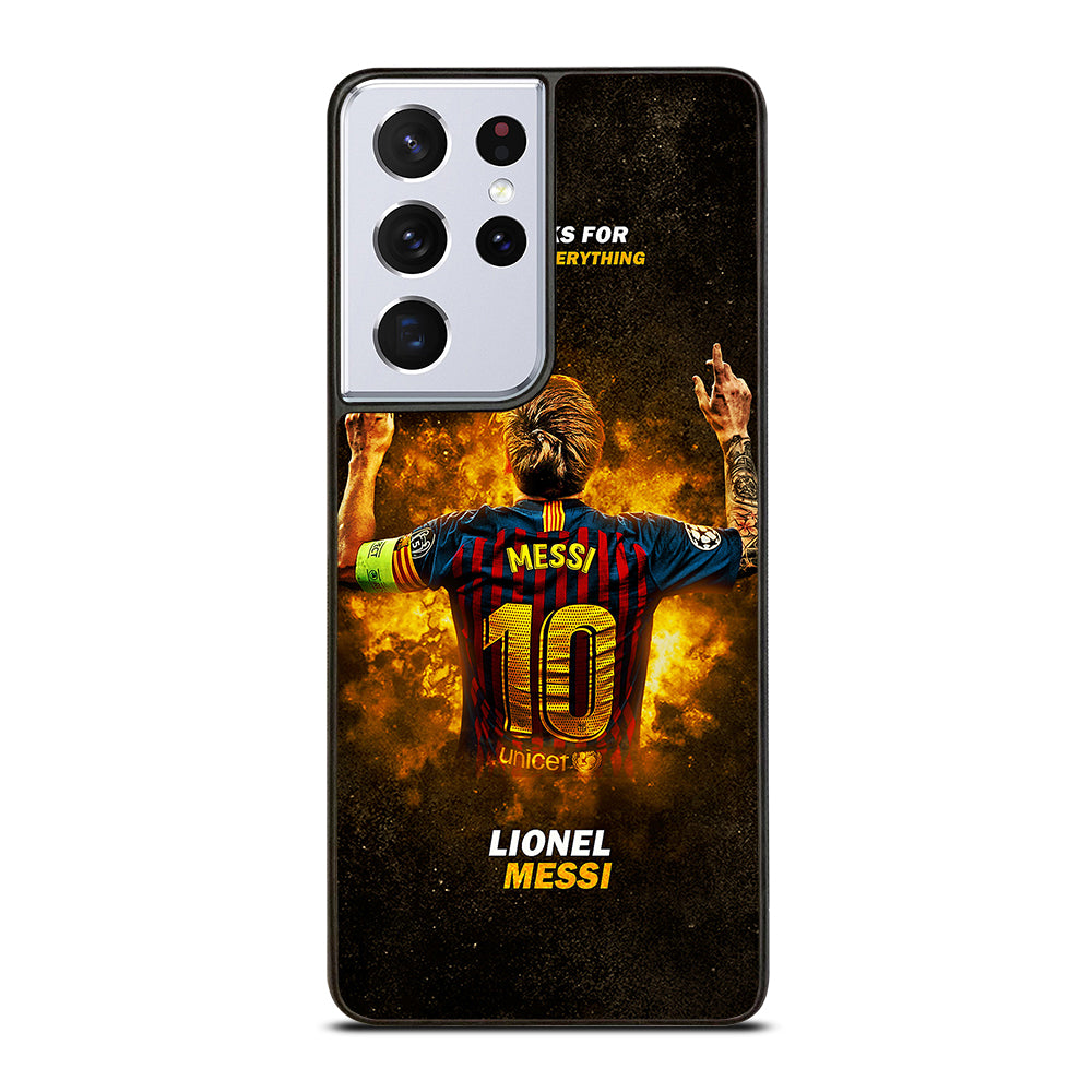 LIONEL MESSI 10 FCB 1 Samsung Galaxy S21 Ultra Case Cover
