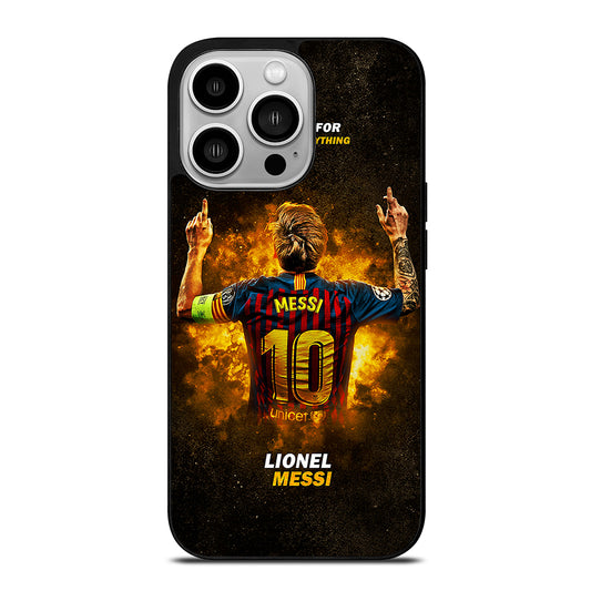 LIONEL MESSI 10 FCB 1 iPhone 14 Pro Case Cover