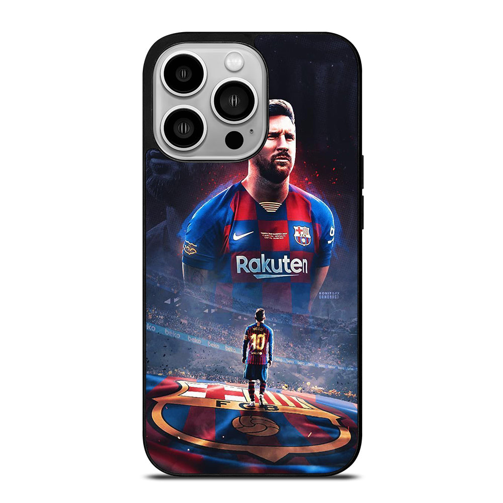 LIONEL MESSI 10 FCB 3 iPhone 14 Pro Case Cover