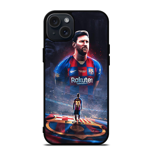 LIONEL MESSI 10 FCB 3 iPhone 15 Plus Case Cover