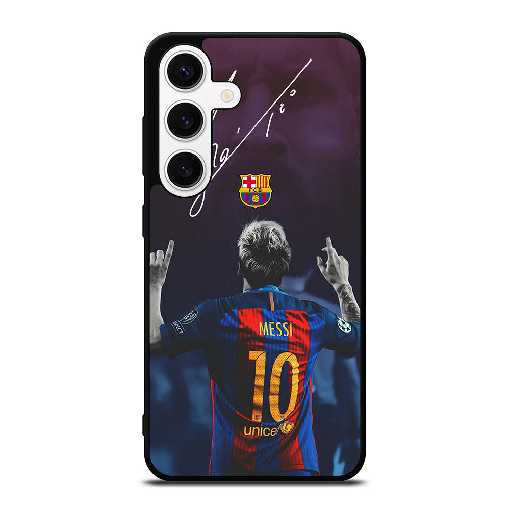 LIONEL MESSI 10 FCB 4 Samsung Galaxy S24 Case Cover