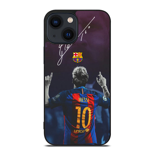 LIONEL MESSI 10 FCB 4 iPhone 14 Plus Case Cover