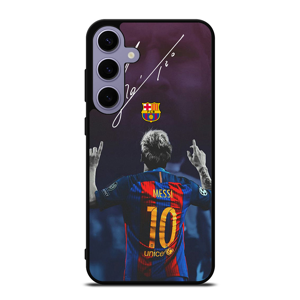 LIONEL MESSI 10 FCB 4 Samsung Galaxy S24 Plus Case Cover