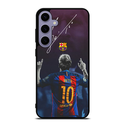 LIONEL MESSI 10 FCB 4 Samsung Galaxy S24 Plus Case Cover