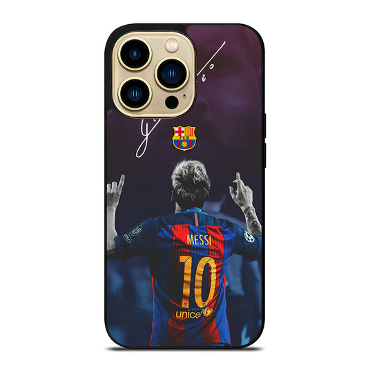 LIONEL MESSI 10 FCB 4 iPhone 14 Pro Max Case Cover