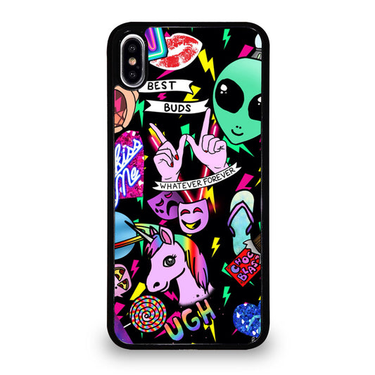 LISA FRANK COLLAGE iPhone XS Max Case Cover