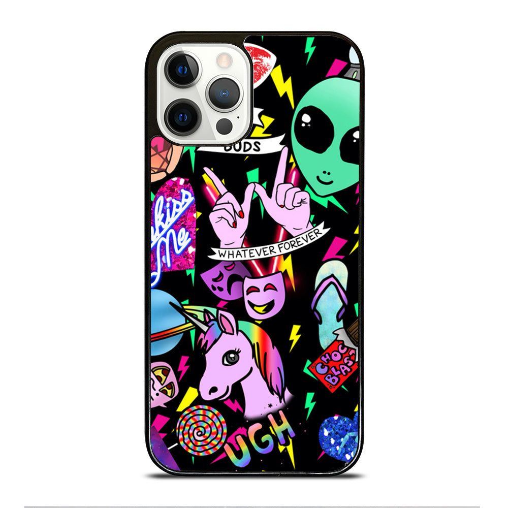 LISA FRANK COLLAGE iPhone 12 Pro Case Cover