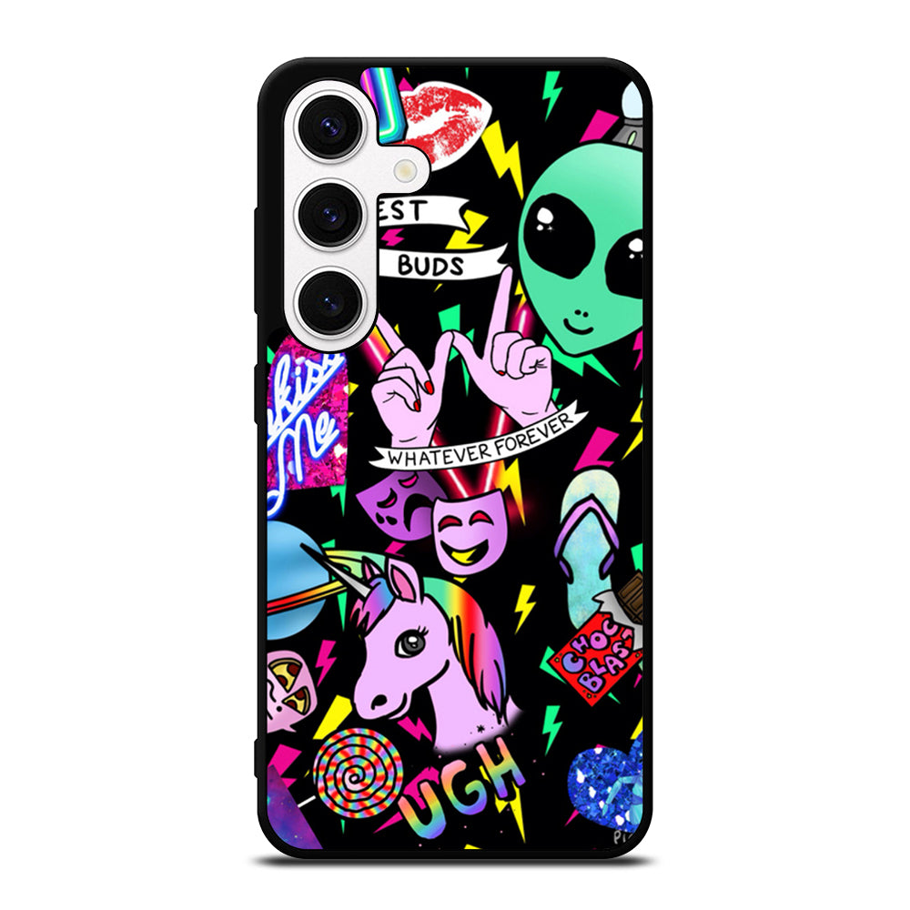 LISA FRANK COLLAGE Samsung Galaxy S24 Case Cover