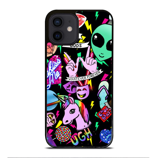 LISA FRANK COLLAGE iPhone 12 Mini Case Cover
