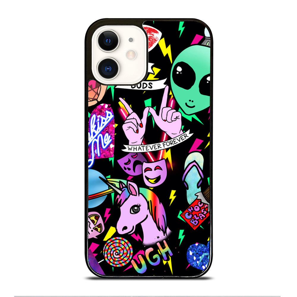 LISA FRANK COLLAGE iPhone 12 Case Cover