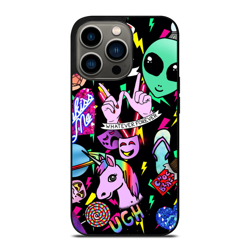 LISA FRANK COLLAGE iPhone 13 Pro Case Cover