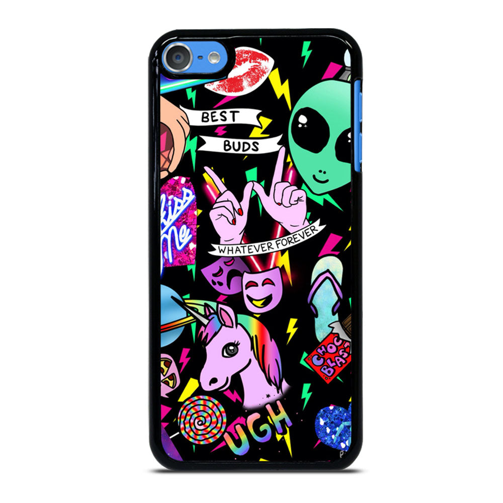 LISA FRANK COLLAGE iPod Touch 7 Case Cover