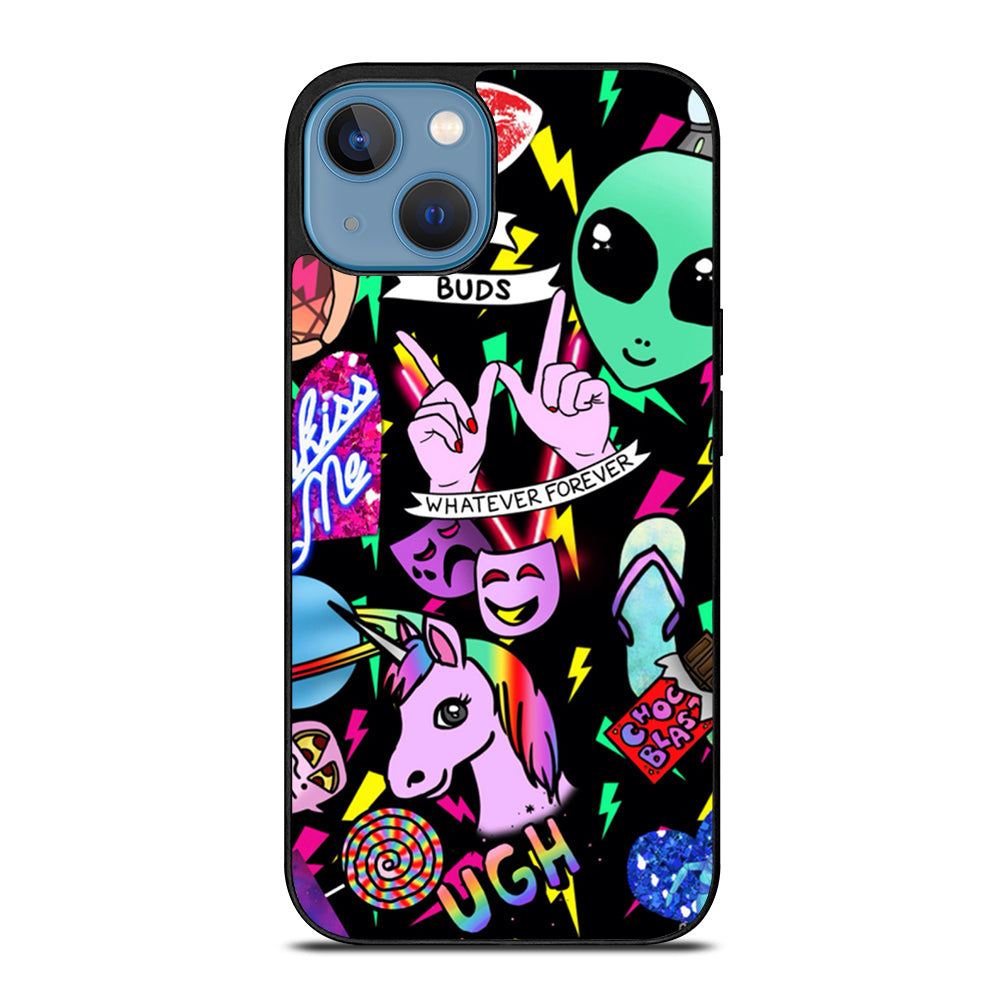 LISA FRANK COLLAGE iPhone 13 Case Cover