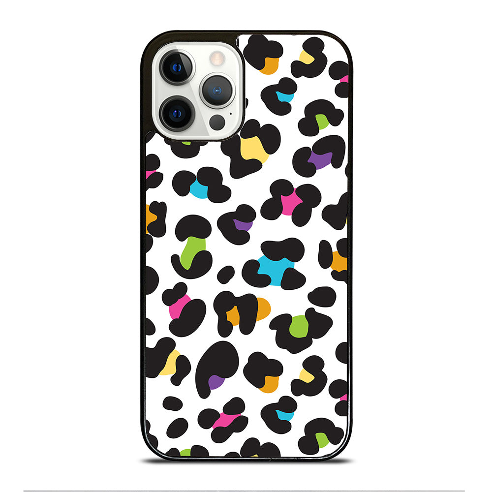 LISA FRANK LEOPARD iPhone 12 Pro Case Cover