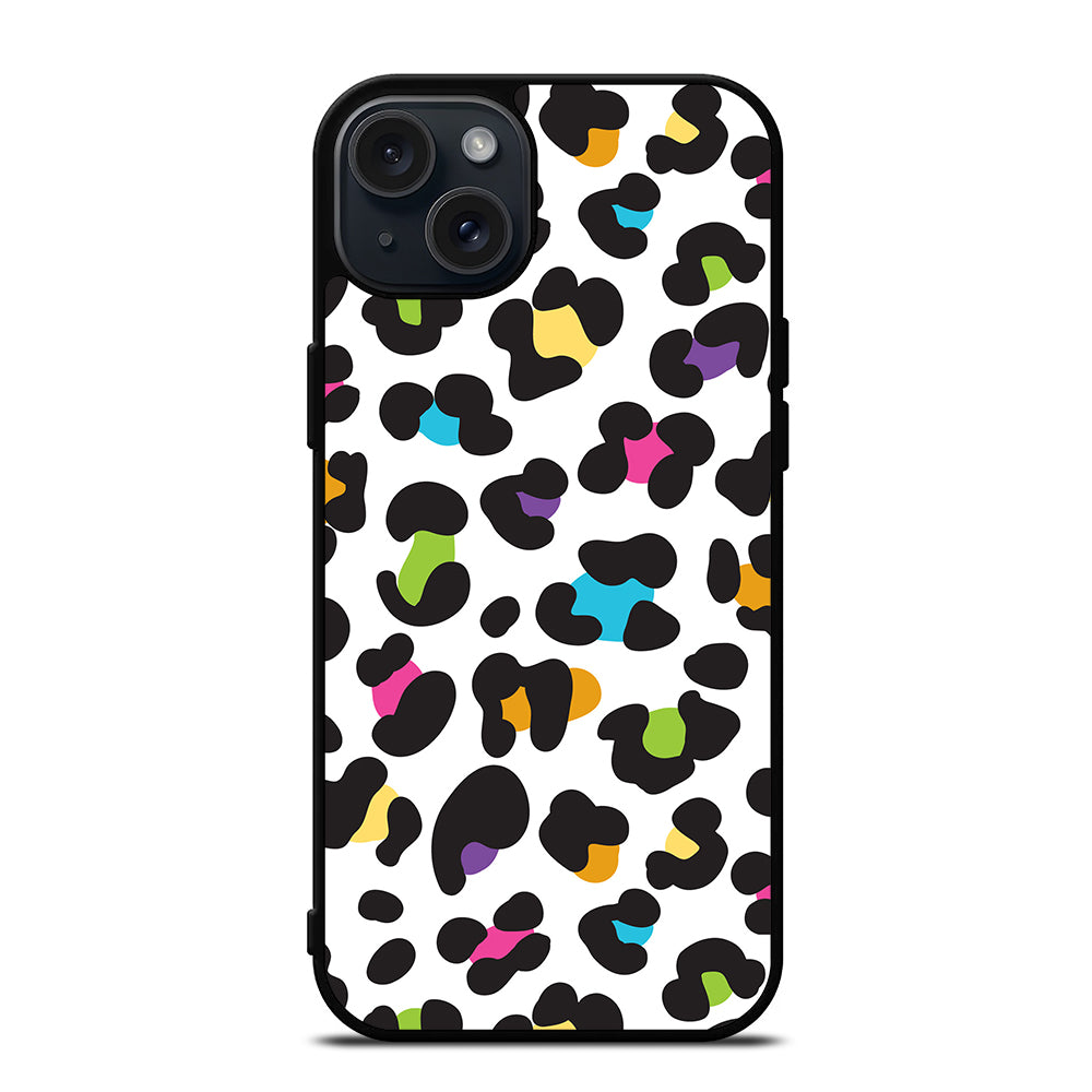 LISA FRANK LEOPARD iPhone 15 Plus Case Cover