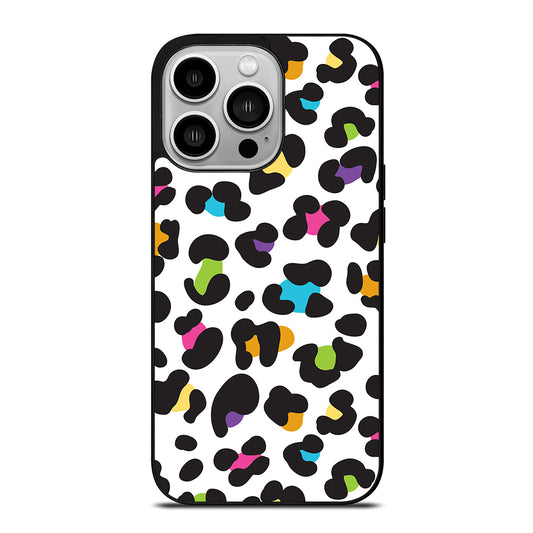 LISA FRANK LEOPARD iPhone 14 Pro Case Cover