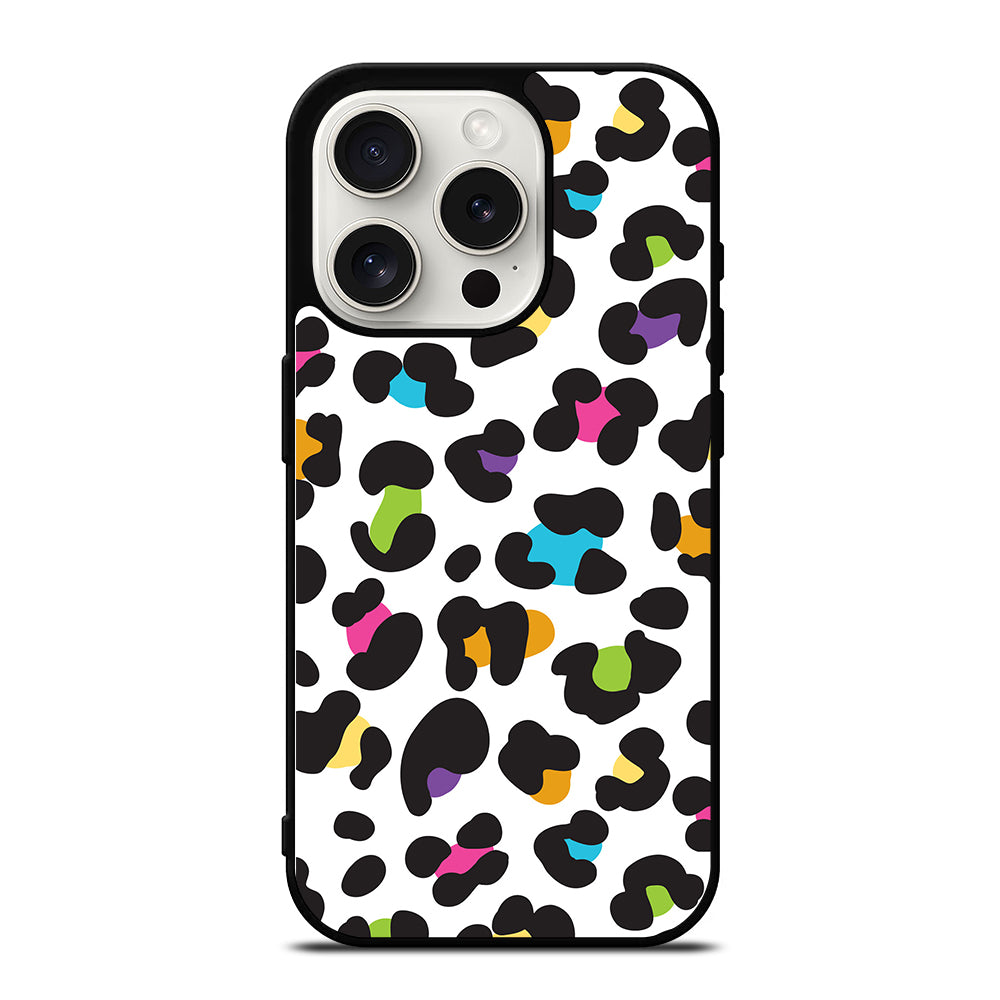LISA FRANK LEOPARD iPhone 15 Pro Case Cover