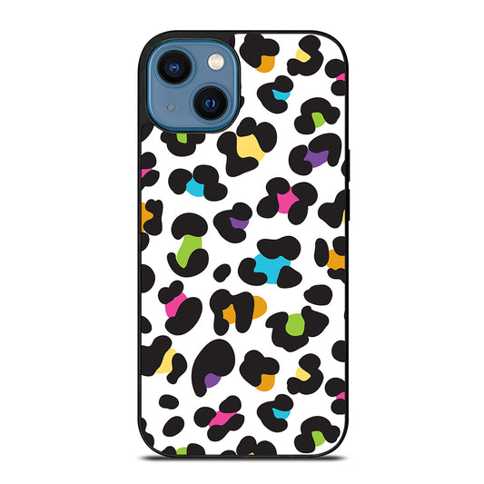 LISA FRANK LEOPARD iPhone 14 Case Cover