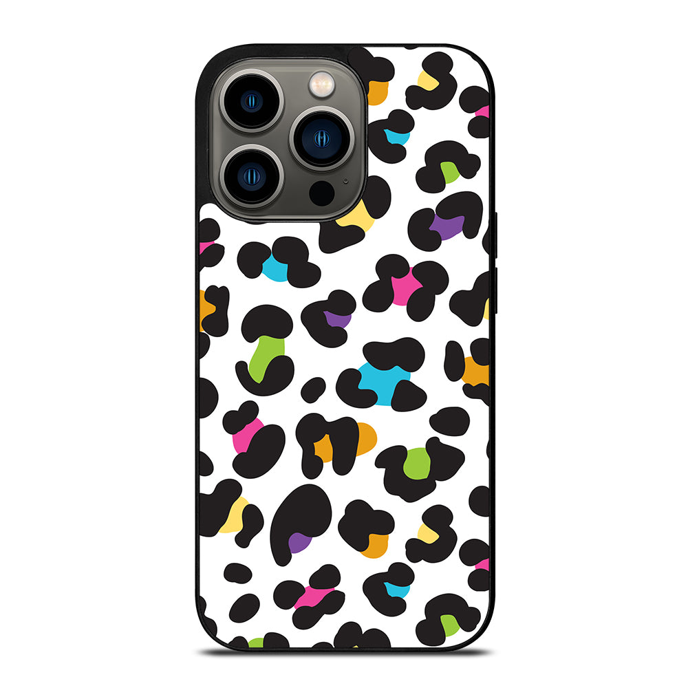 LISA FRANK LEOPARD iPhone 13 Pro Case Cover