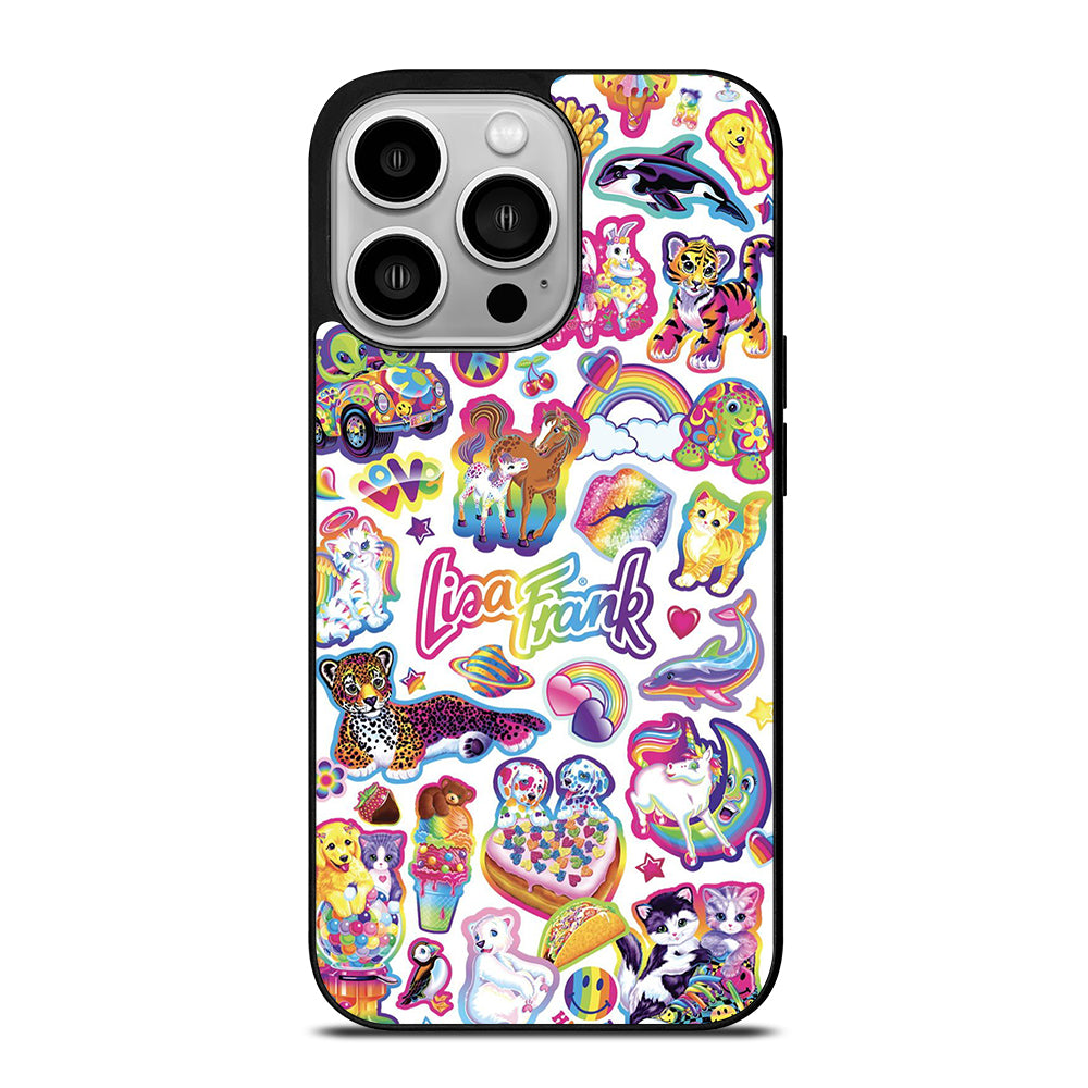 LISA FRANK PATTERN iPhone 14 Pro Case Cover
