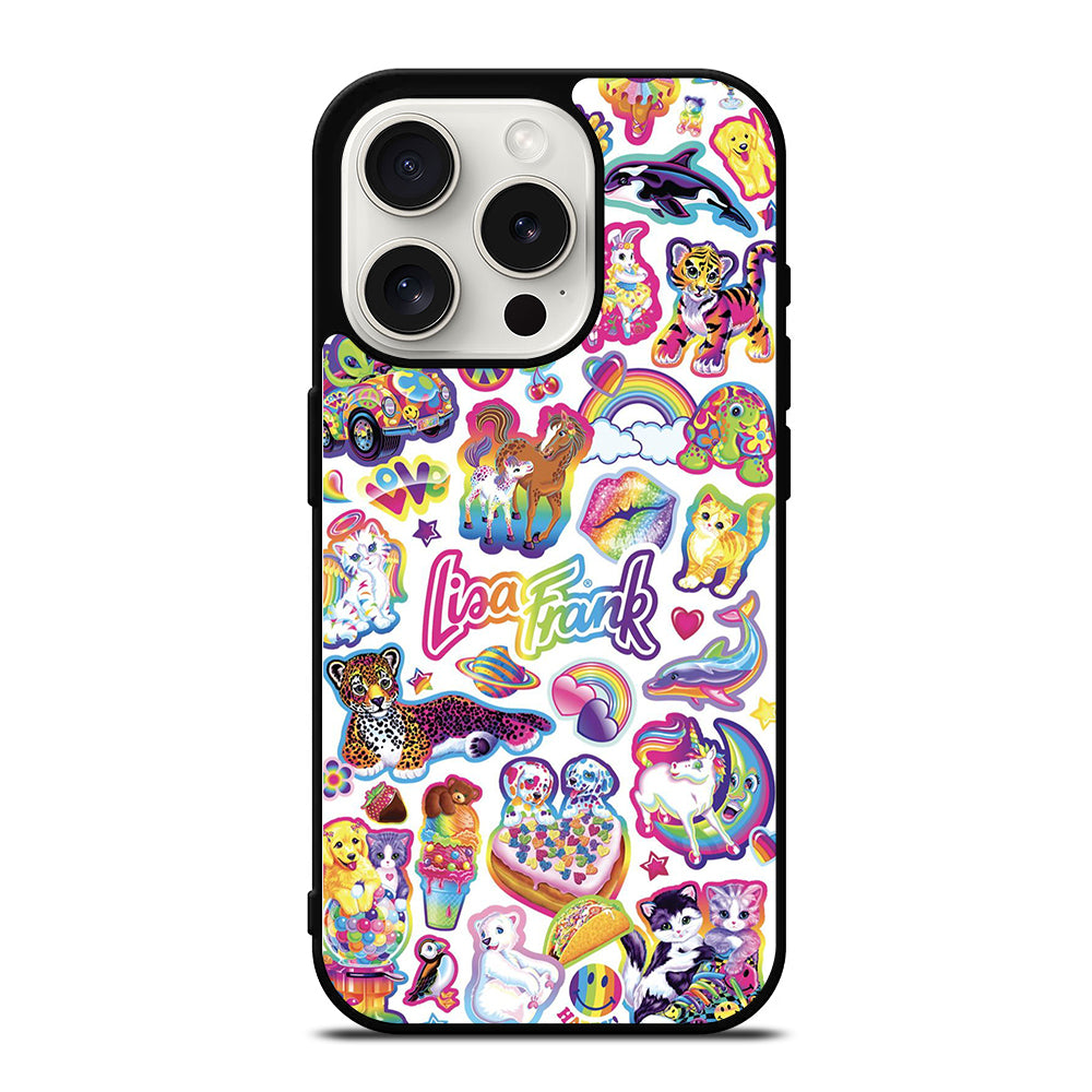 LISA FRANK PATTERN iPhone 15 Pro Case Cover