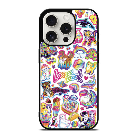 LISA FRANK PATTERN iPhone 15 Pro Case Cover