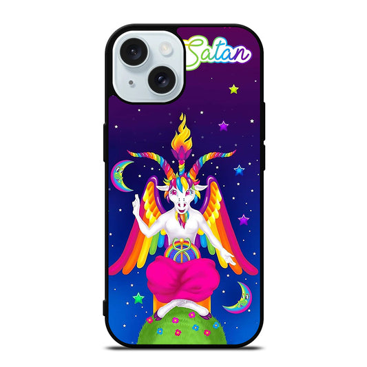 LISA FRANK RAINBOW BAPHOMET iPhone 15 Case Cover