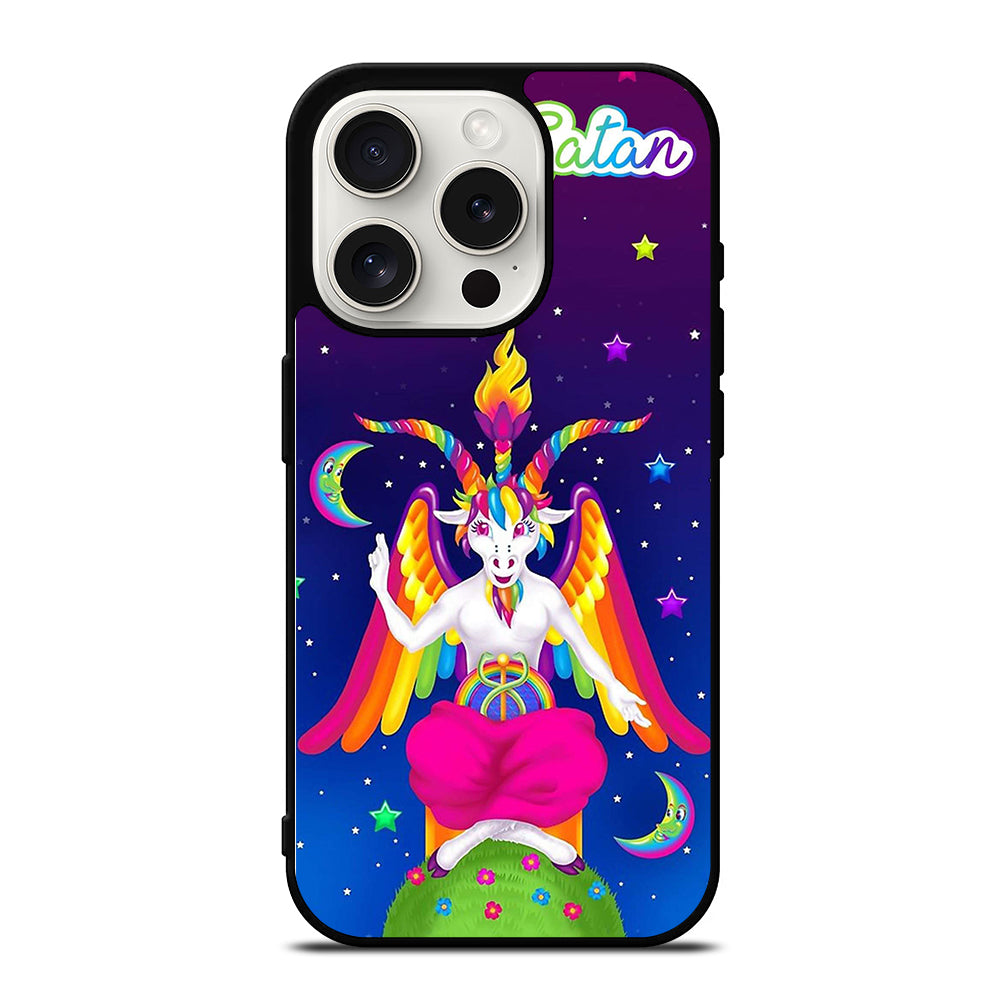 LISA FRANK RAINBOW BAPHOMET iPhone 15 Pro Case Cover