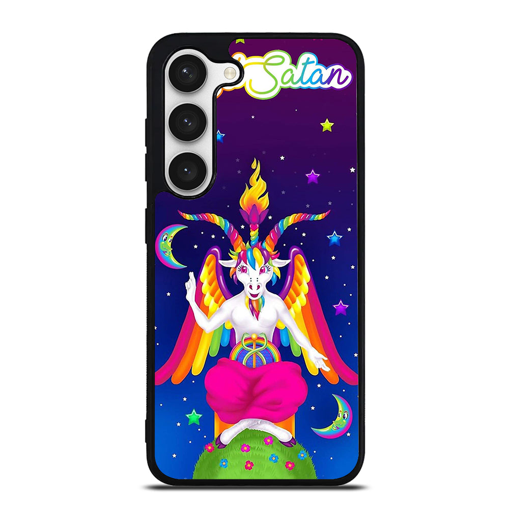 LISA FRANK RAINBOW BAPHOMET Samsung Galaxy S23 Case Cover