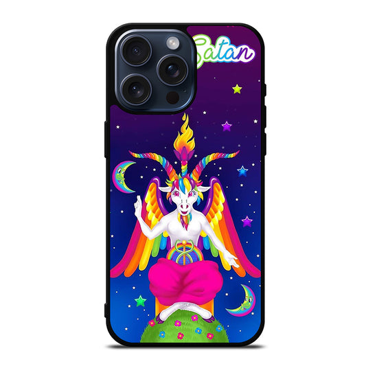 LISA FRANK RAINBOW BAPHOMET iPhone 15 Pro Max Case Cover